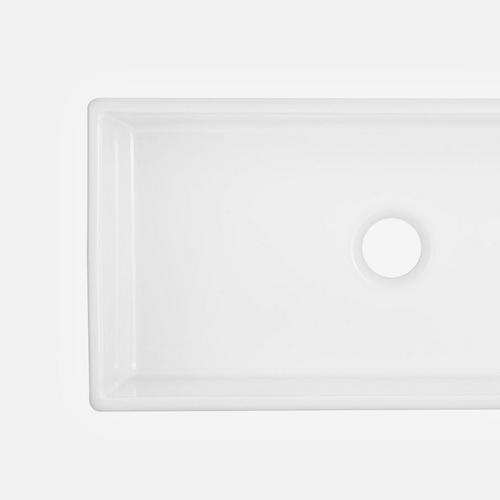 36" Rowena Fireclay Farmhouse Sink